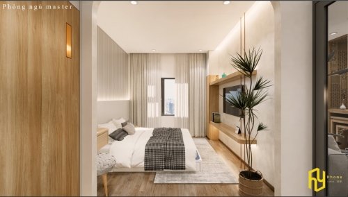 Phòng ngủ của căn hộ có thể nhỏ nhưng không thể không có không gian sáng sủa.
