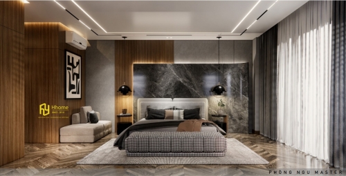 Thiết kế phòng ngủ tuyệt đẹp trong dự án mới 2024 của Hhome