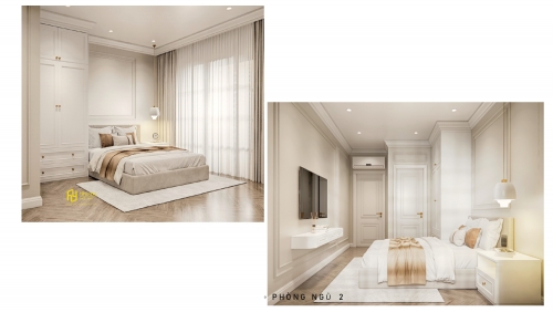 Dành cho người yêu thích sự cổ điển: thiết kế phòng ngủ màu trắng thanh lịch nhất 2024