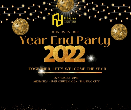 Year End Party 2022 Team Hhome kỷ niệm một chặng đường đầy phấn khởi với tiệc Tất Niên sôi động
